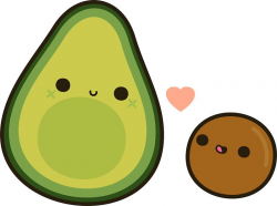 Pin by Alexa Marshall on Vision Board | Cute avocado, Kawaii ...