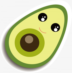 Avocado Cartoon Png, Vectors, PSD, and Clipart for Free Download ...