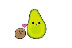 A lovely avocado discovered by charlotte on We Heart It