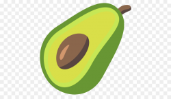 Emoji Avocado Guacamole Burrito Meaning - avocado png download - 512 ...