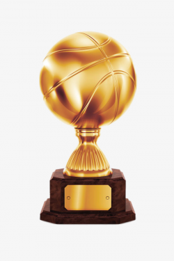 Basketball Trophy, Basketball, Game, Gold PNG Image and Clipart for ...