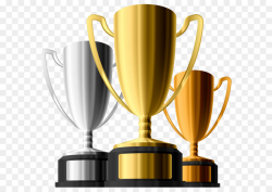 Trophy Champion Cup Medal - Gold Silver Bronze Trophies Clipart png ...