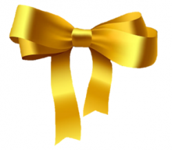 Gold Bow clip art - vector | Clipart Panda - Free Clipart Images