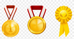 Award Clipart Medal - Clipart Gold Medal, HD Png Download ...