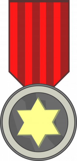 Clipart - star award medal