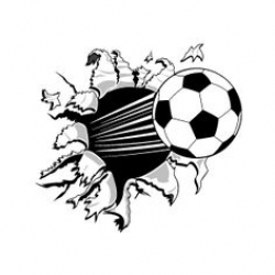 Soccer on soccer ball clip art and award certificates - Clipartix