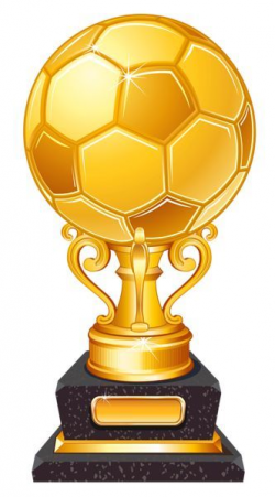 Gold Football Award Trophy Transparent PNG Clipart | Design ...