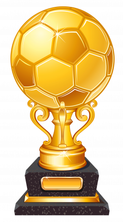 Gold Football Award Trophy Transparent PNG Clipart | Denenecek ...