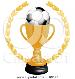 Soccer Ball In A Golden Trophy | Clipart Panda - Free Clipart Images