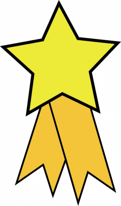 Free Star Award Ribbon Clipart - Clipartmansion.com