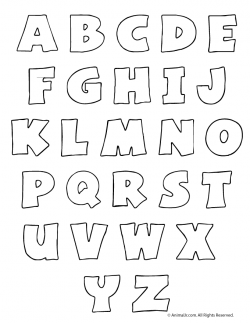 Printable Bubble Letters | Woo! Jr. Kids Activities