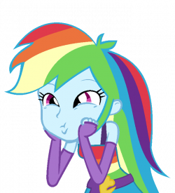 Equestria Girls - So awesome Dashie by pat412 on DeviantArt