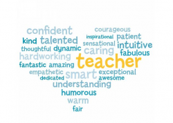 Teacher Appreciation word cloud. Download from the PTO Today Clip ...