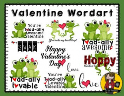 Toad-ally Awesome Valentine {Valentine Words} | Valentine words and Toad