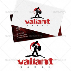 Valiant Games | Logo templates, Template and Logos