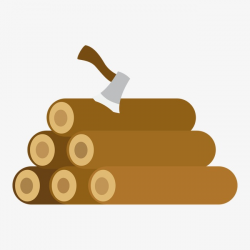 Firewood, Ax, Cartoon Wood, Wood PNG Image and Clipart for Free Download