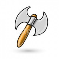 Double Sided Ax Icon stock vectors - Clipart.me