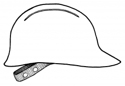 Coal Miner Hard Hat Silouette | White Hard Hat clip art vector clip ...