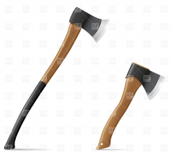 Axe clipart long object - Pencil and in color axe clipart long object