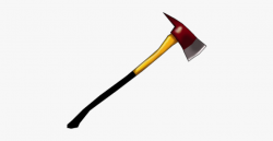 Axe Clipart Long Object - Fireman Clipart With Transparent ...