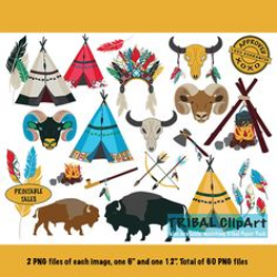Vector icons with a Native American theme. | Vector art, Native ...