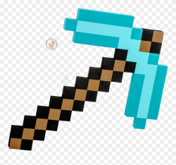 Diamond Axe Png Clipart Freeuse Download - Minecraft Pickaxe ...
