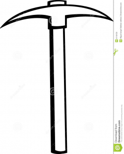 Axe clipart mining - Pencil and in color axe clipart mining