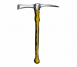 Pick Axe Mining Tool Coal Industry Mine Cartoon - Clip Art ...