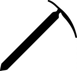 Ice Axe clip art Free vector in Open office drawing svg ( .svg ...