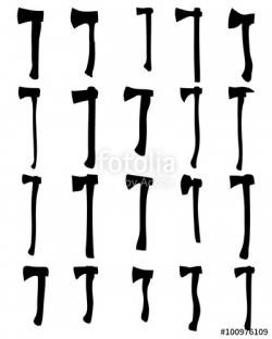 Axe Silhouette at GetDrawings.com | Free for personal use Axe ...