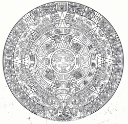 Aztec calendar clipart - Engraving Etc. Forum