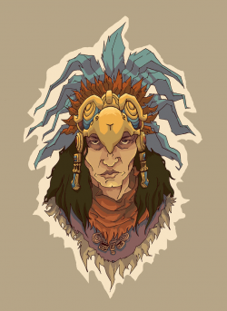 Aztec Warrior by ThatJuanArtist on DeviantArt