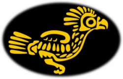 Gold Aztec Bird Clip Art at Clker.com - vector clip art online ...