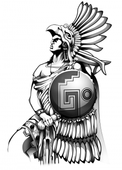 Aztec Warrior by theEGAS on Clipart library - Clip Art Library