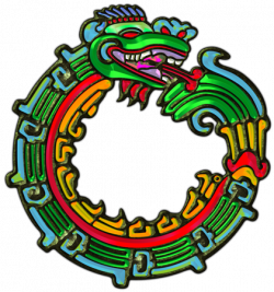 Sacred Symbols 3D: Quetzalcoatl: Aztec Serpent-God