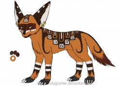Shamoosh - Aztec Fennec Fox by SillyGopher on DeviantArt