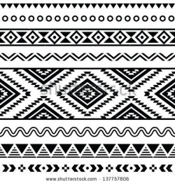 Tribal aztec pattern | Could this be a quilt? ☀ ! | Pinterest ...
