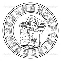 Aztec Calendar Drawing at GetDrawings.com | Free for personal use ...
