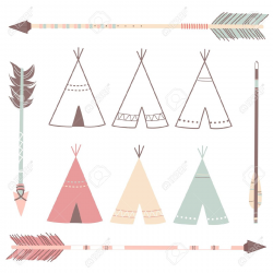 Teepee Tent Drawing at GetDrawings.com | Free for personal use ...