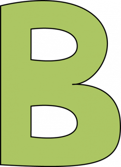 B clipart green letter b clip art green letter b image - mnmgirls.us