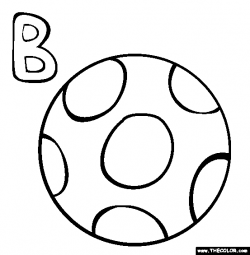Alphabet Online Coloring Pages | Page 1