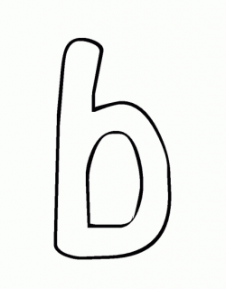 Amazing Of Lowercase Letter B Clipart - Letter Master