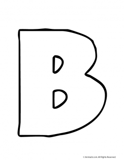 Printable Bubble Letters Bubble Letter B – Craft Jr. | Printable ...