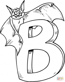 Letter B coloring pages | Free Coloring Pages