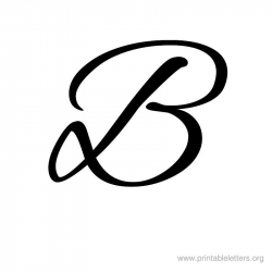 Printable Letters B | Letter B for Kids | Printable Alphabet Letters ...