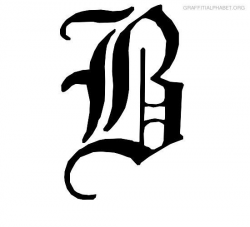 old english letter b - Acor.designtrail.co