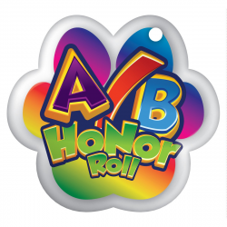 A/B Honor Roll Brag Tags | Student Award Ideas | School Life