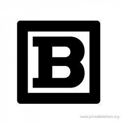 Printable Letters B | Letter B for Kids | Printable Alphabet Letters