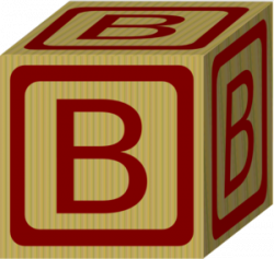Alphabet Block B Clip Art at Clker.com - vector clip art online ...
