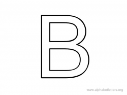 Printable Letters B - Letters